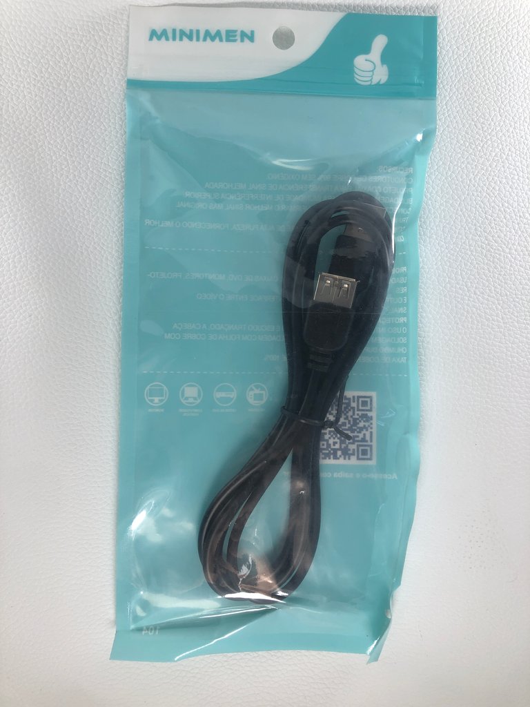CABO EXTENSOR USB MINIMEN 1.5M