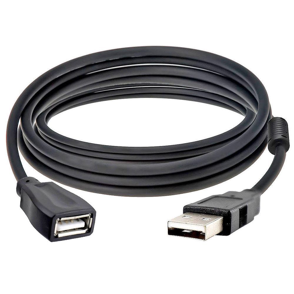 CABO USB-MACHO PARA USB-FEMEA 