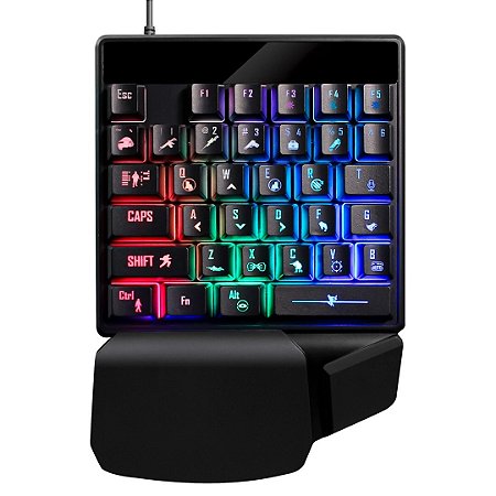 TECLADO + MOUSE GAMER KP-TE123
