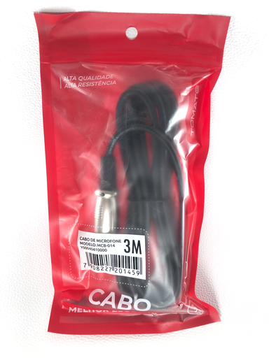 CABO DE MICROFONE TOMATE