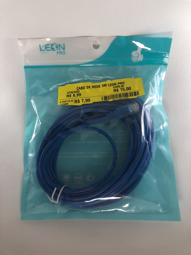 CABO DE REDE 5M LEON PRO