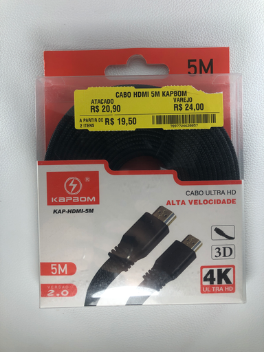 CABO HDMI 5M KAPBOM 