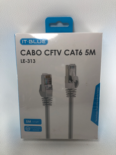 CABO DE REDE CAT6 5M IT-BLUE