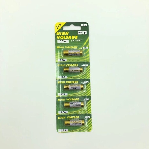 CARTELA DE PILHA HING VOLTAGE 27A 12V