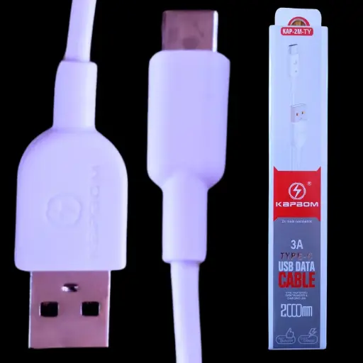 [CABO KAPBOM TYPE-C] CABO KINGO TYPE-C 1M - 2.1A