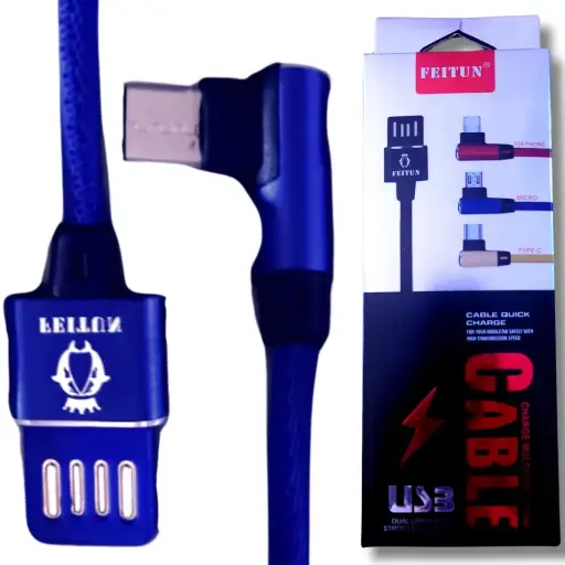 [CABO FEITUN TYPE-C] CABO KINGO TYPE-C 1M - 2.1A
